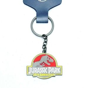 Universal Studios Jurassic Park 25th Anniversary Keychain